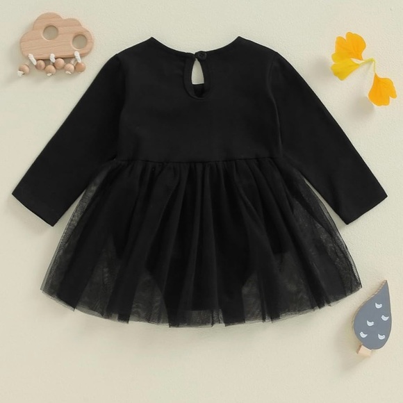 Baby Infant Wednesday Addams Costume - Picture 4 of 7